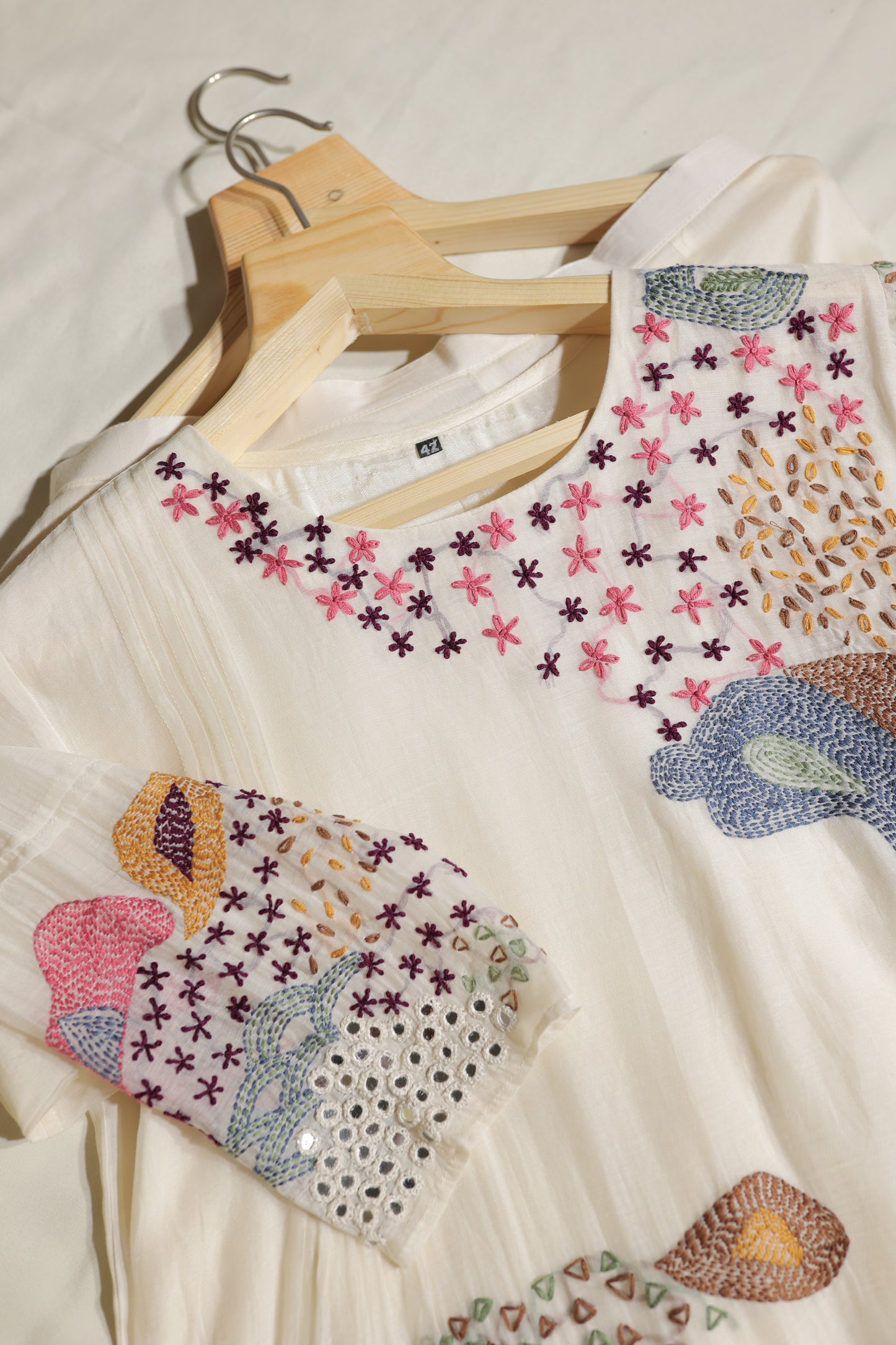 Mirror kantha Co-ord set