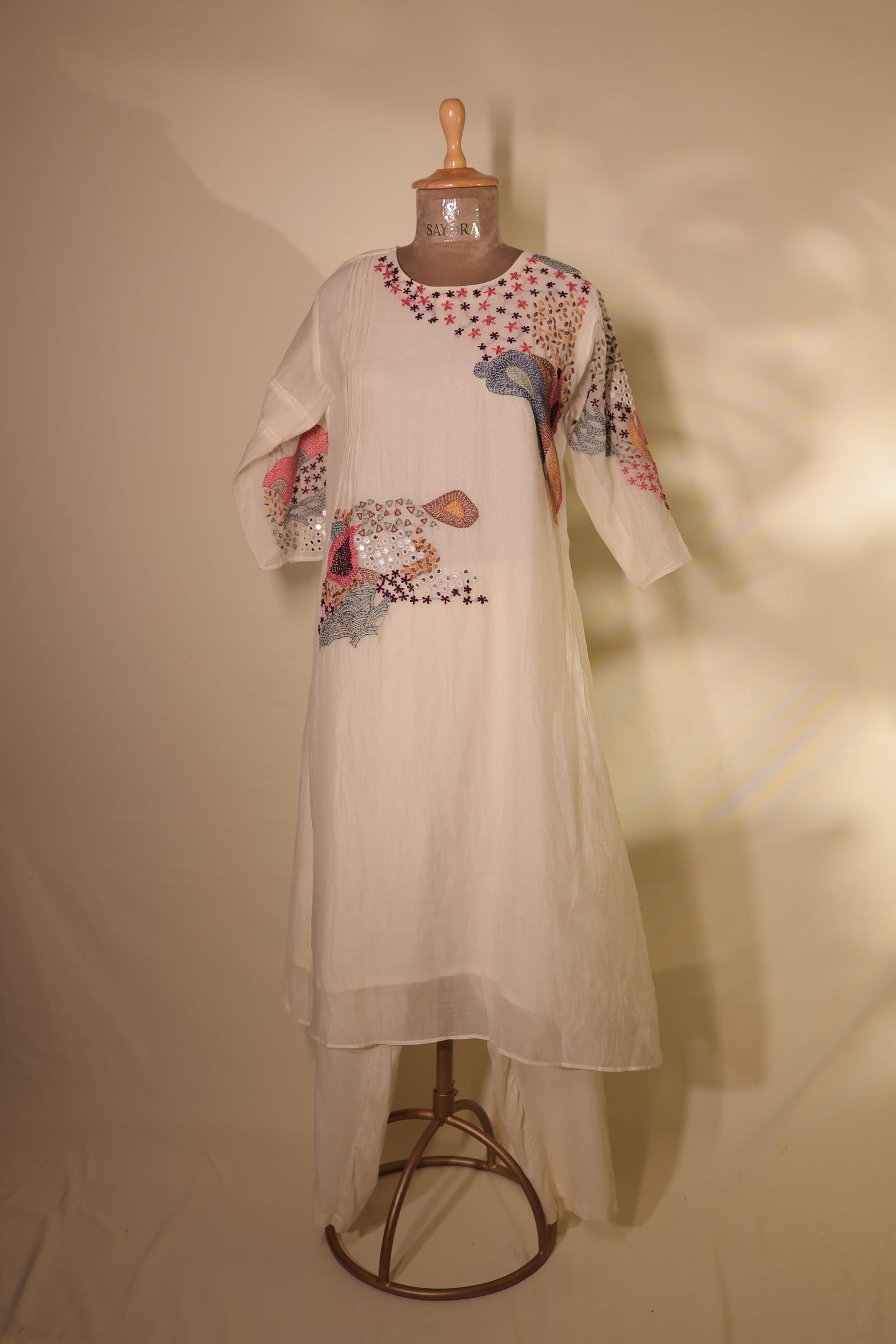 Mirror kantha Co-ord set