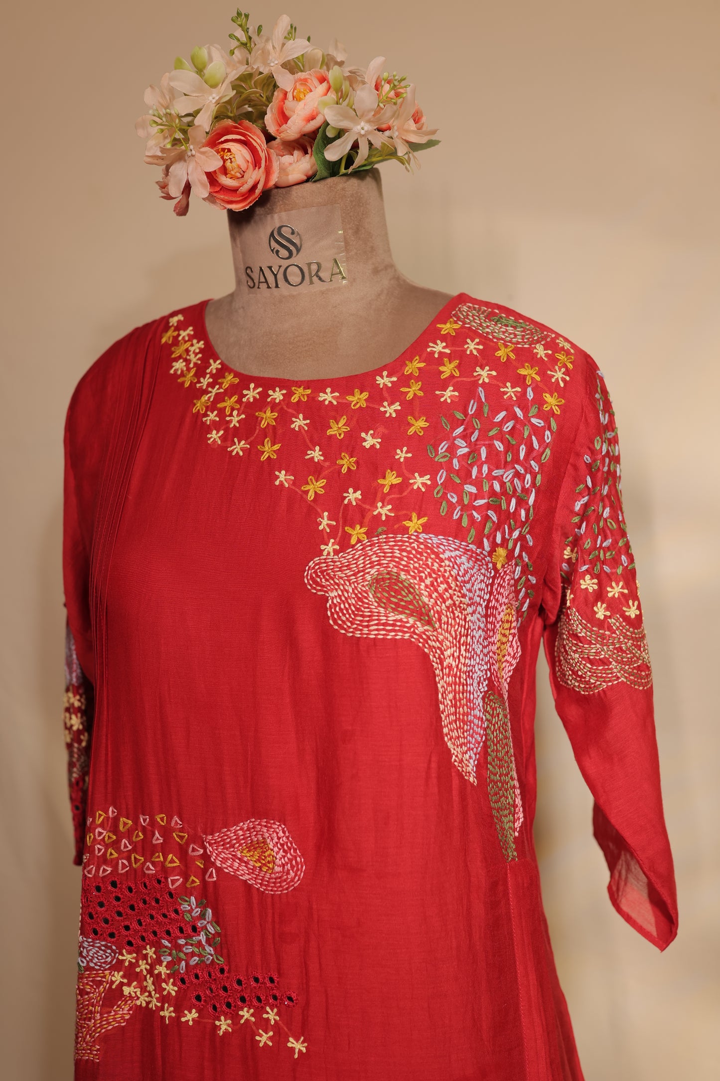 Mirror kantha Co-ord set