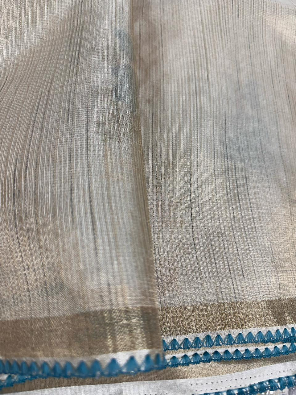 Tussar silk handloom saree