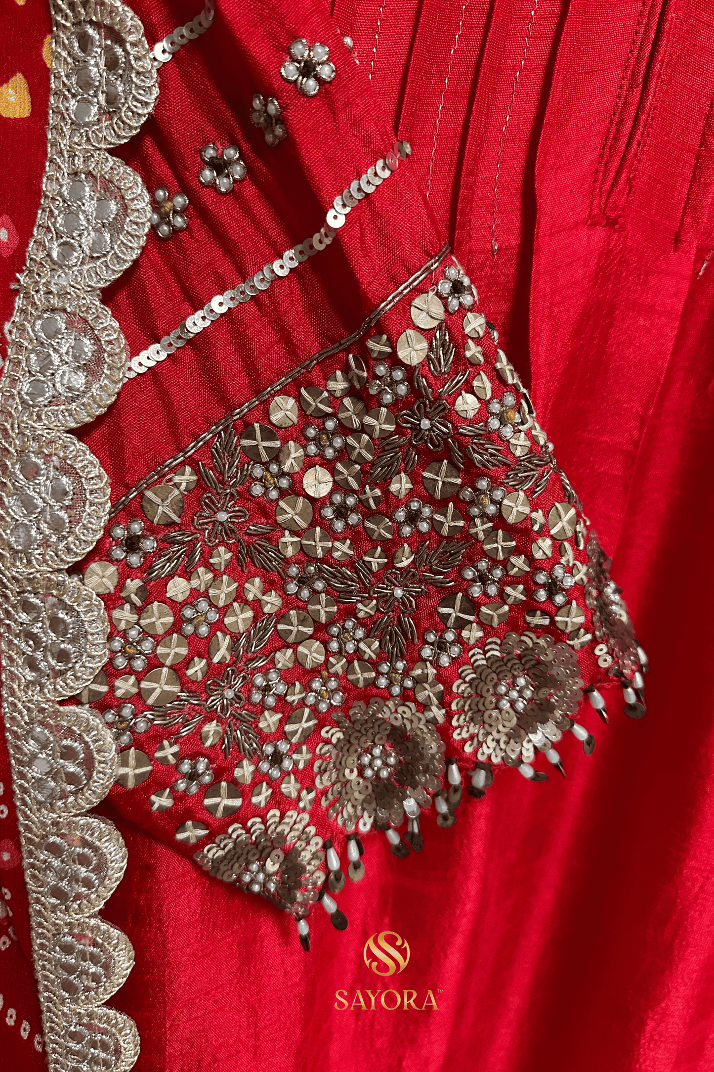 Red royale suit