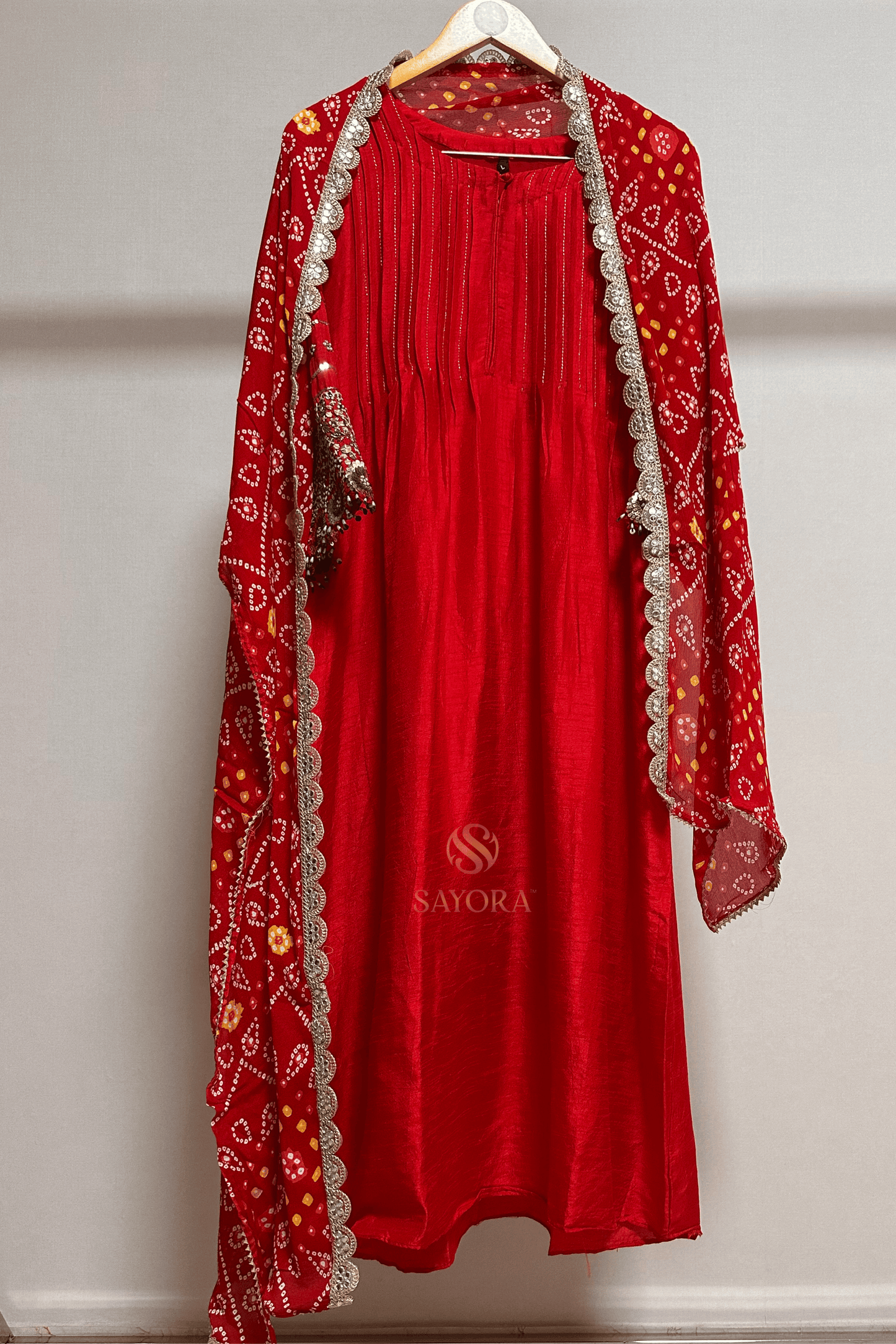 Red royale suit
