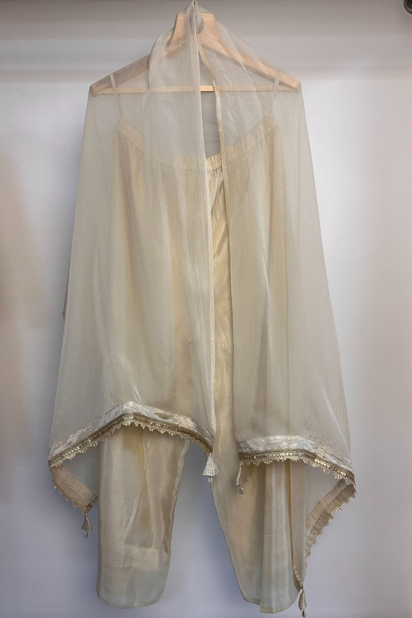 Beige Designer Co-ord Set