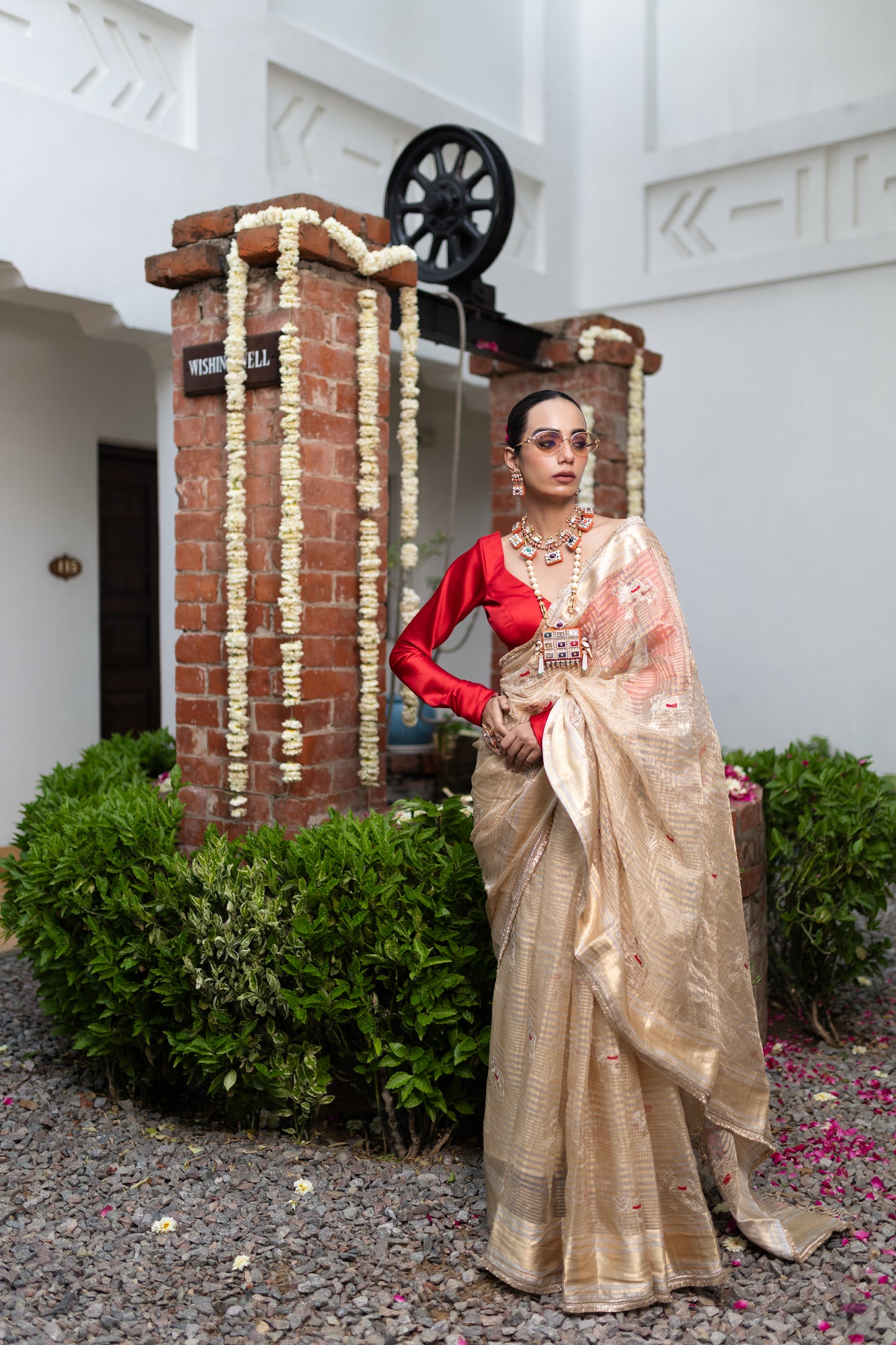 Pichwai Organza