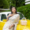 Beige Parsi Gara saree