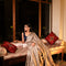 Tussar French Knot And Handblock Saree