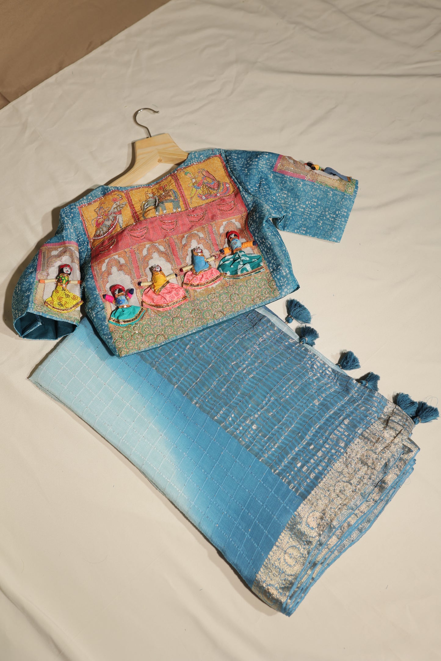 Kathputli Pure viscose Saree