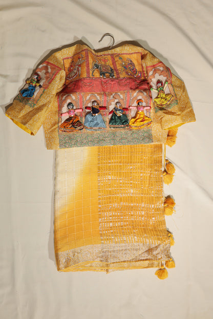 Kathputli Pure viscose Saree