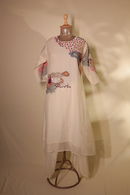Mirror kantha Co-ord set