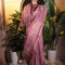 Linen Tissue Embroidered saree