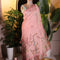 Tussar flamingo saree