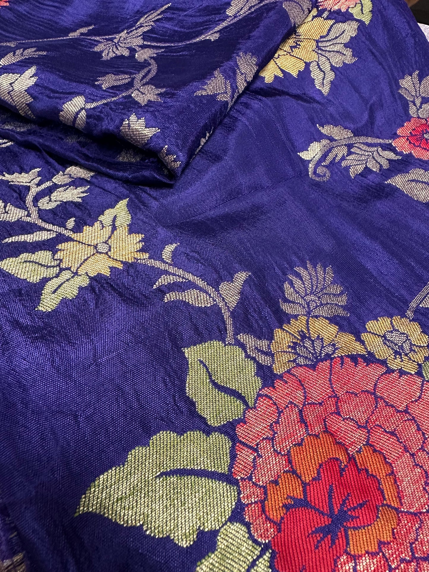 Banarasi organza saree