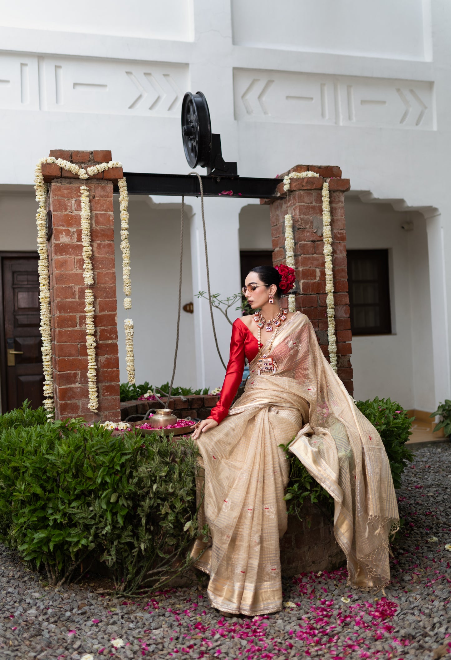 Pichwai Organza