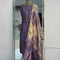 Crushed Silk Mirror Handwork Unstitched Suit Set