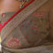 Grey glamour organza saree