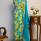 Firozi Digital Printed Chiffon Hand Embroidered Unstitched Suit Set