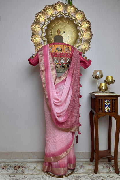 Kathputli Pure Viscose Saree