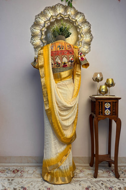 Kathputli Pure Viscose Saree