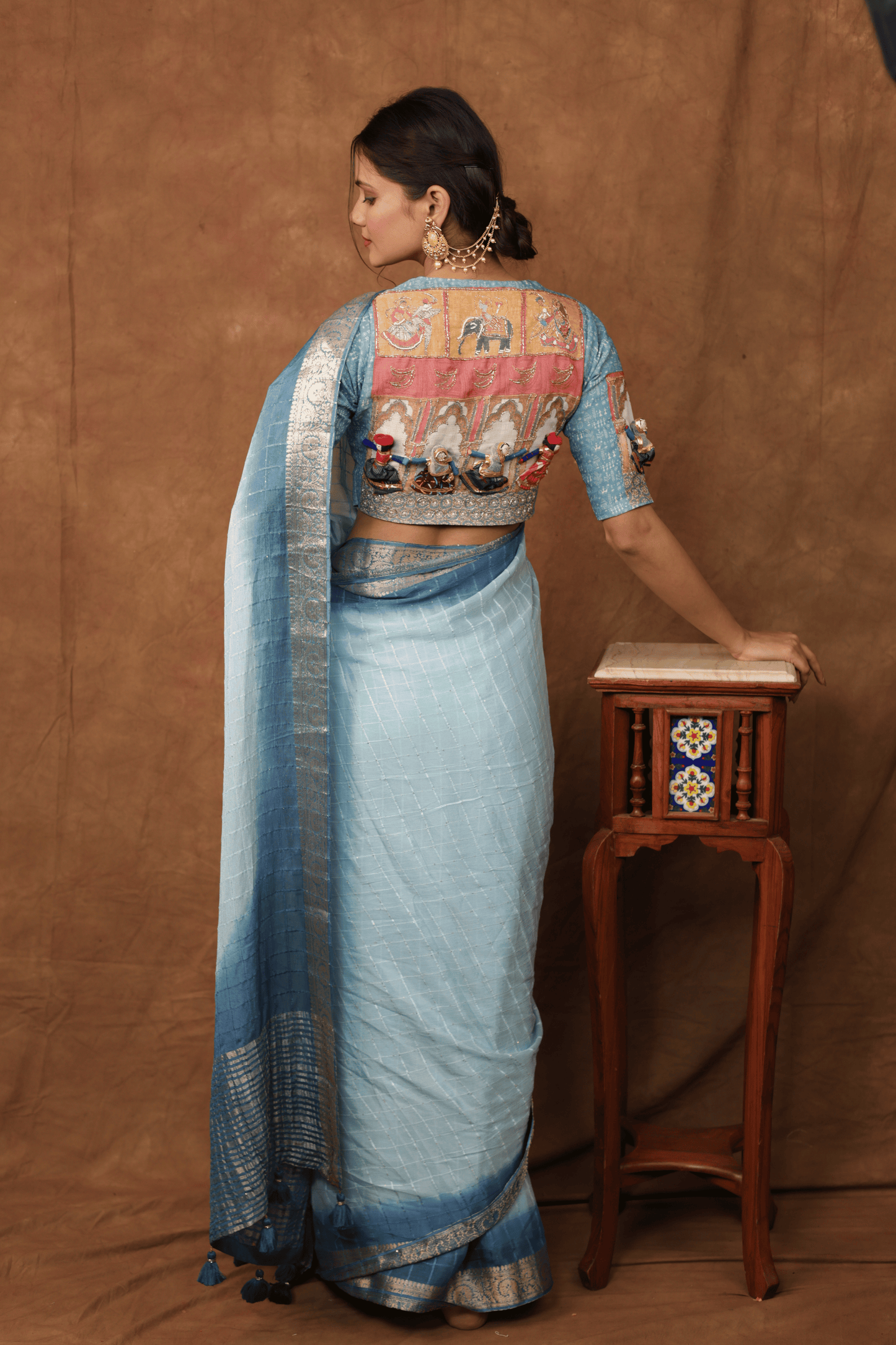 Kathputli Pure Viscose Saree