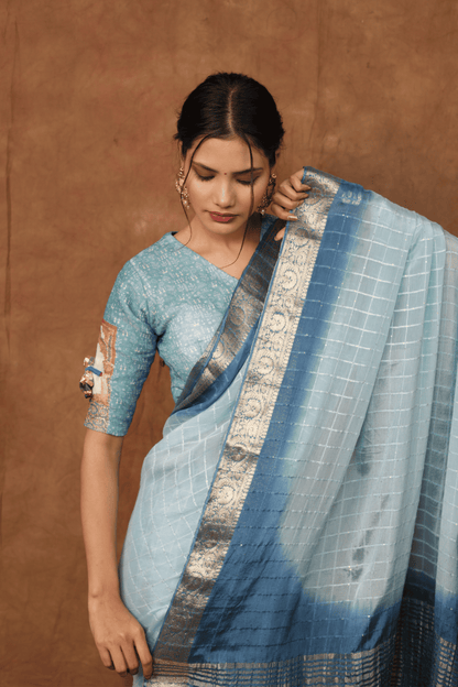 Kathputli Pure Viscose Saree
