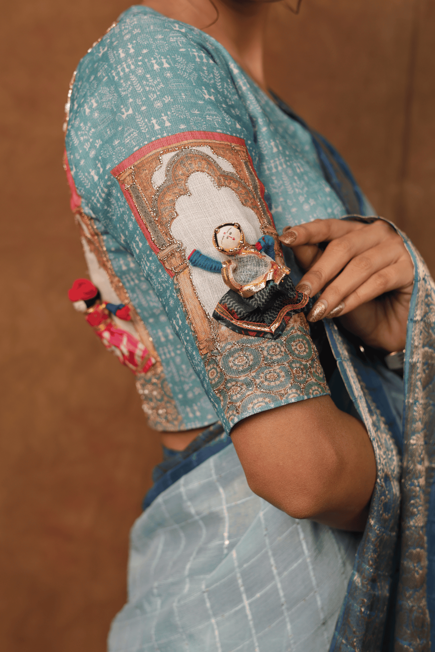 Kathputli Pure Viscose Saree