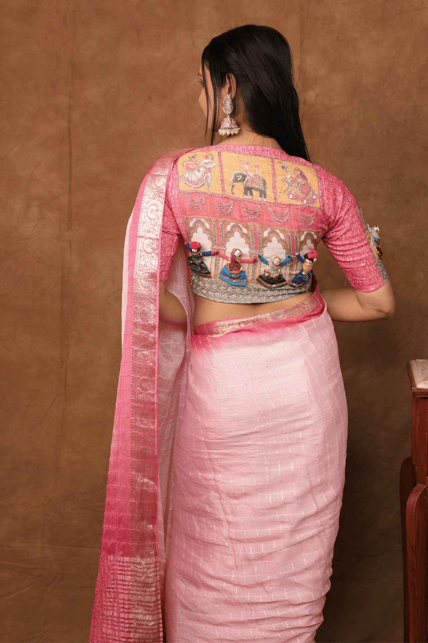 Kathputli Pure Viscose Saree