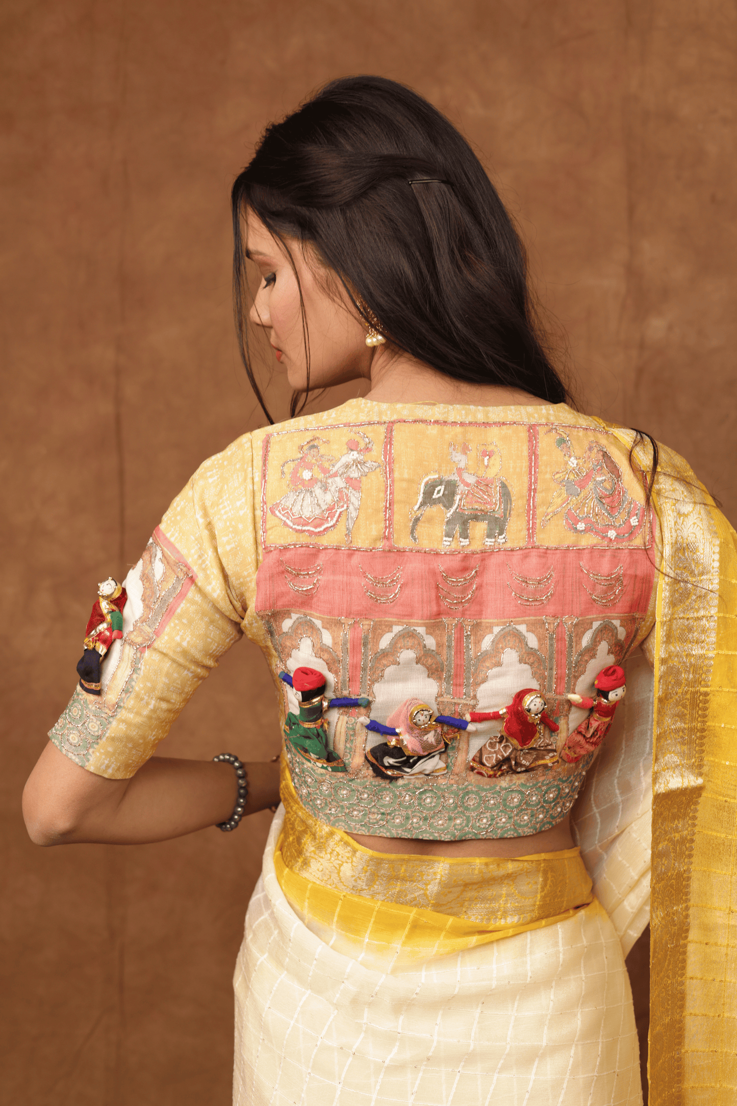 Kathputli Pure Viscose Saree
