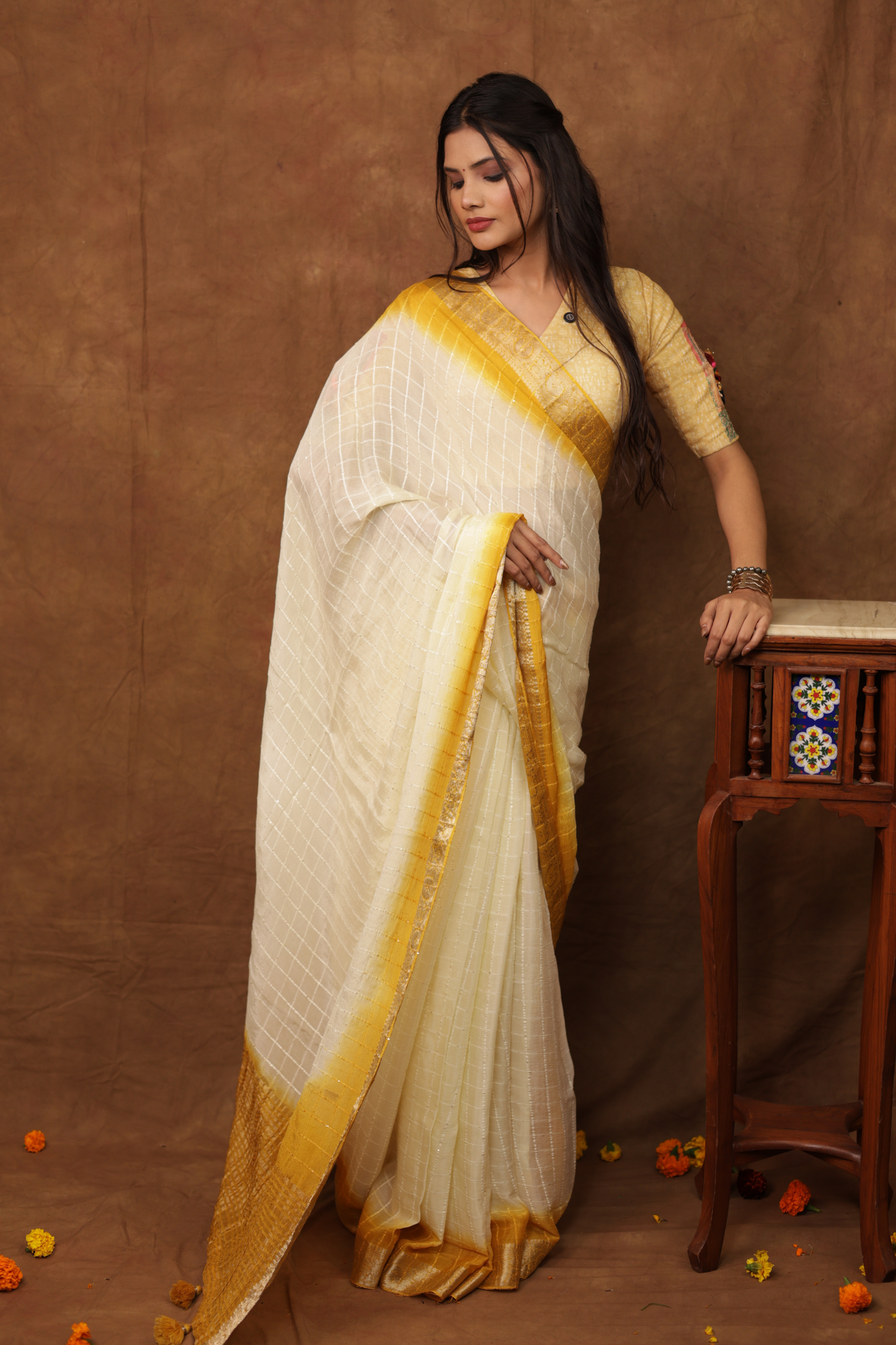 Kathputli Pure Viscose Saree