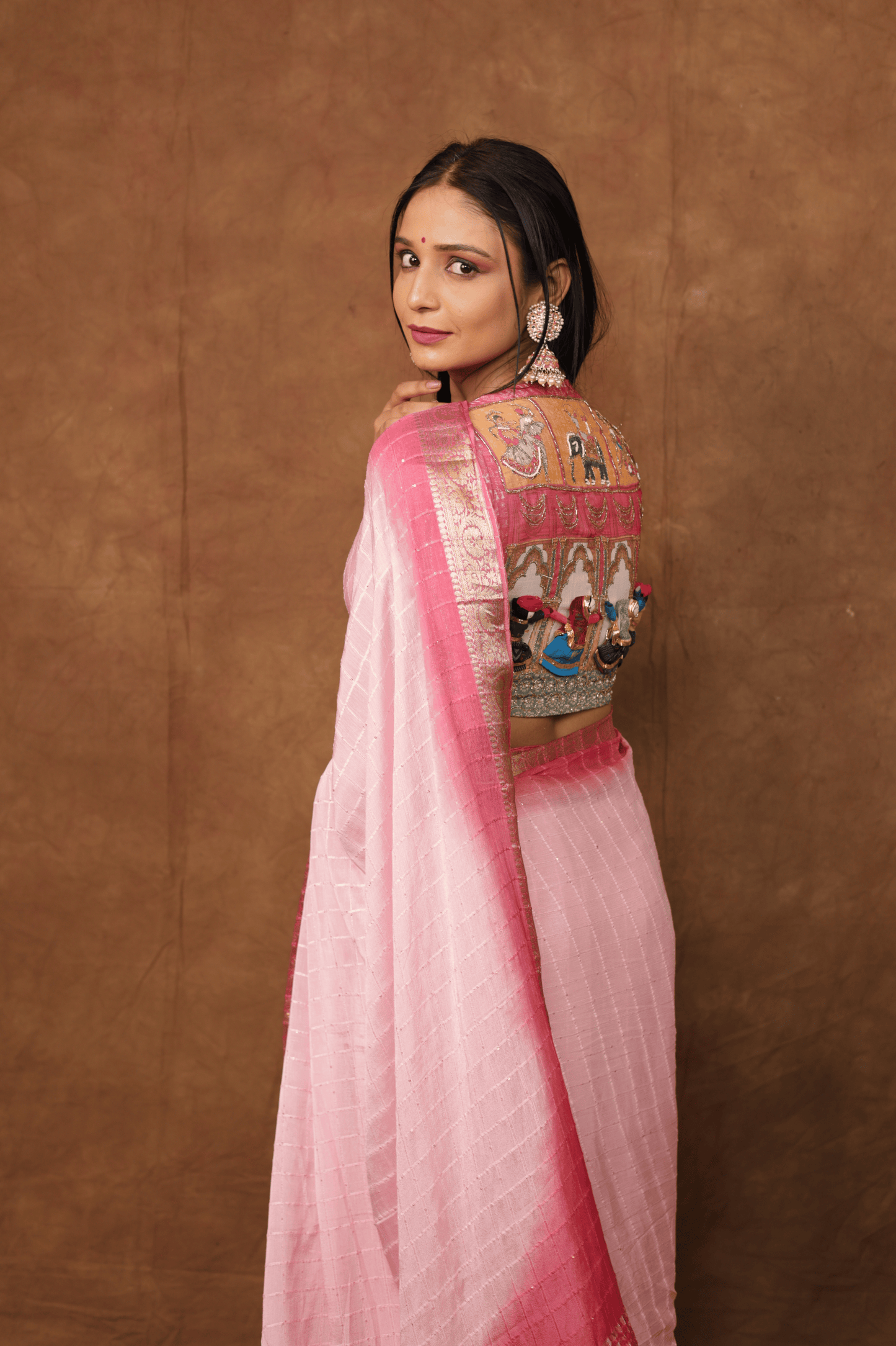Kathputli Pure Viscose Saree