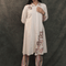 Khadi cotton thread embroidery workwear Co-ord set