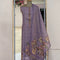 Linen Silk kantha french knot embroidered Unstitched Suit Set