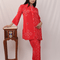 Mirror work bandhni style designer Co-ord set
