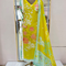 Multi-shade Pear Work 3 piece Unstitched Suit Set