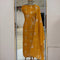 70 GM Chanderi Zardozi handwork Mustard Yellow Unstitched Suit Set