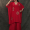 Rani pink sequins detailing Crepe Co-ord set