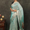 'Shehnai' Silk Saree with Stitched Designer Threadwork Blouse