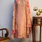 Tissue Silk Peach Shaded Hand Embroidered Sequin Detailed Unstitched Suit Set