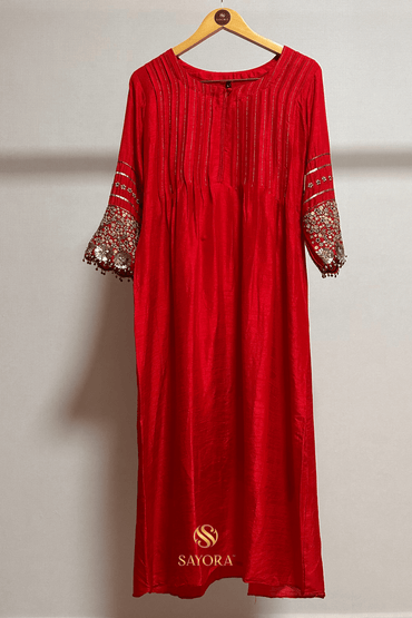 Red royale suit