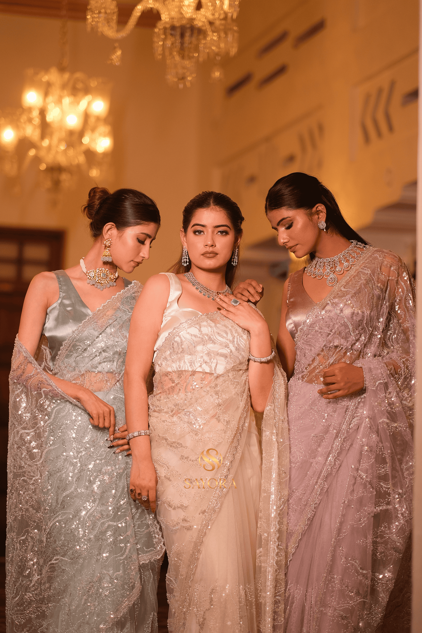 Chandelier Dream Saree