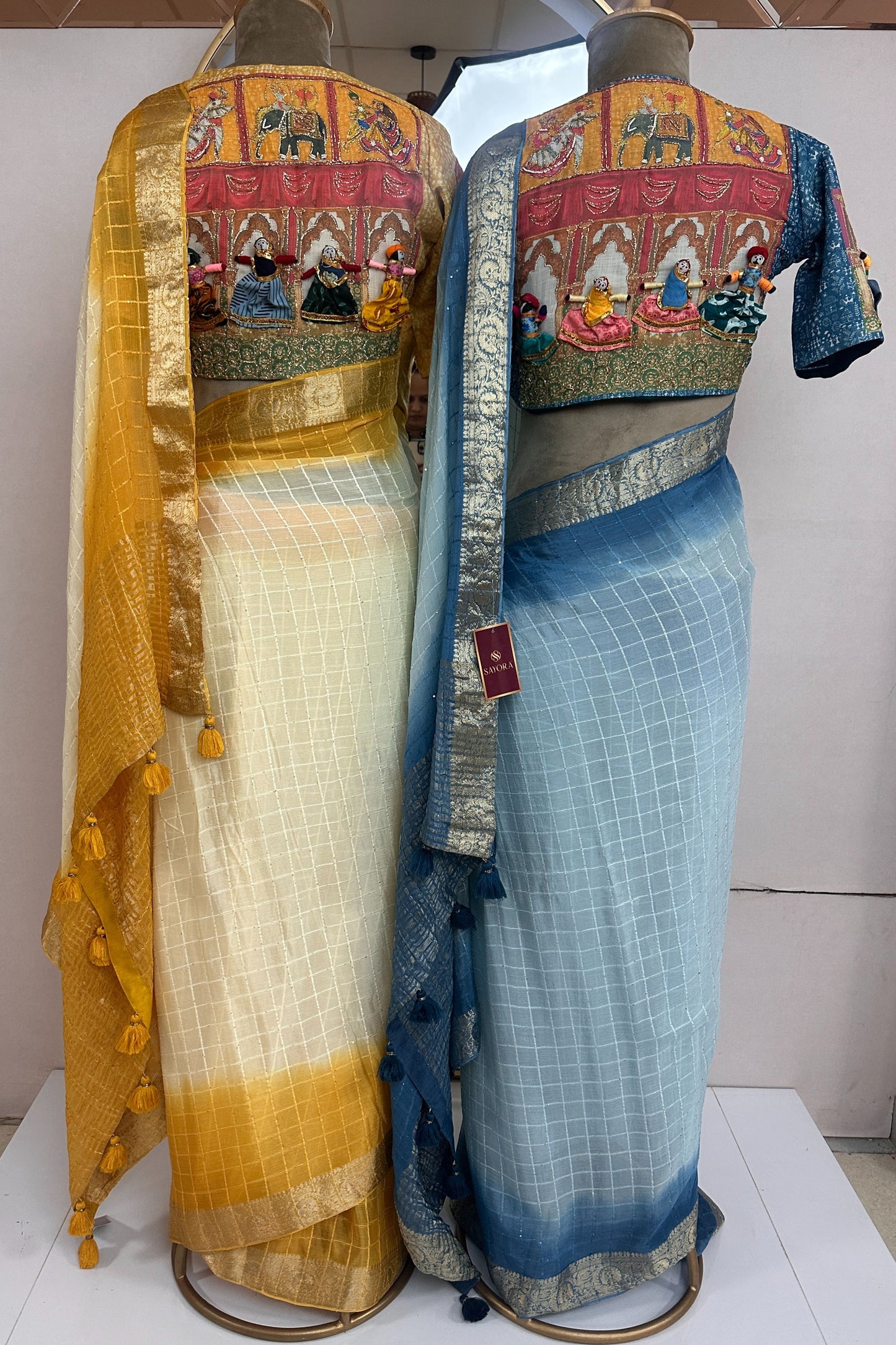 Kathputli Pure viscose Saree