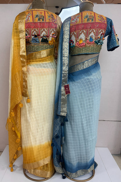 Kathputli Pure viscose Saree