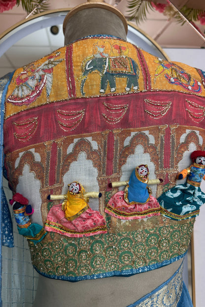 Kathputli Pure viscose Saree