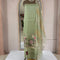 Mukaish Work Mint Green Organza Suit Set
