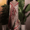 Grey modal silk floral print  Elephant nakshi zari woven saree