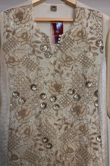 Beige Designer Co-ord Set