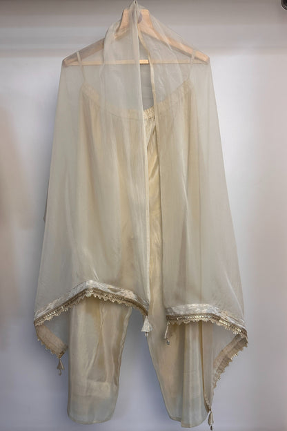 Beige Designer Co-ord Set