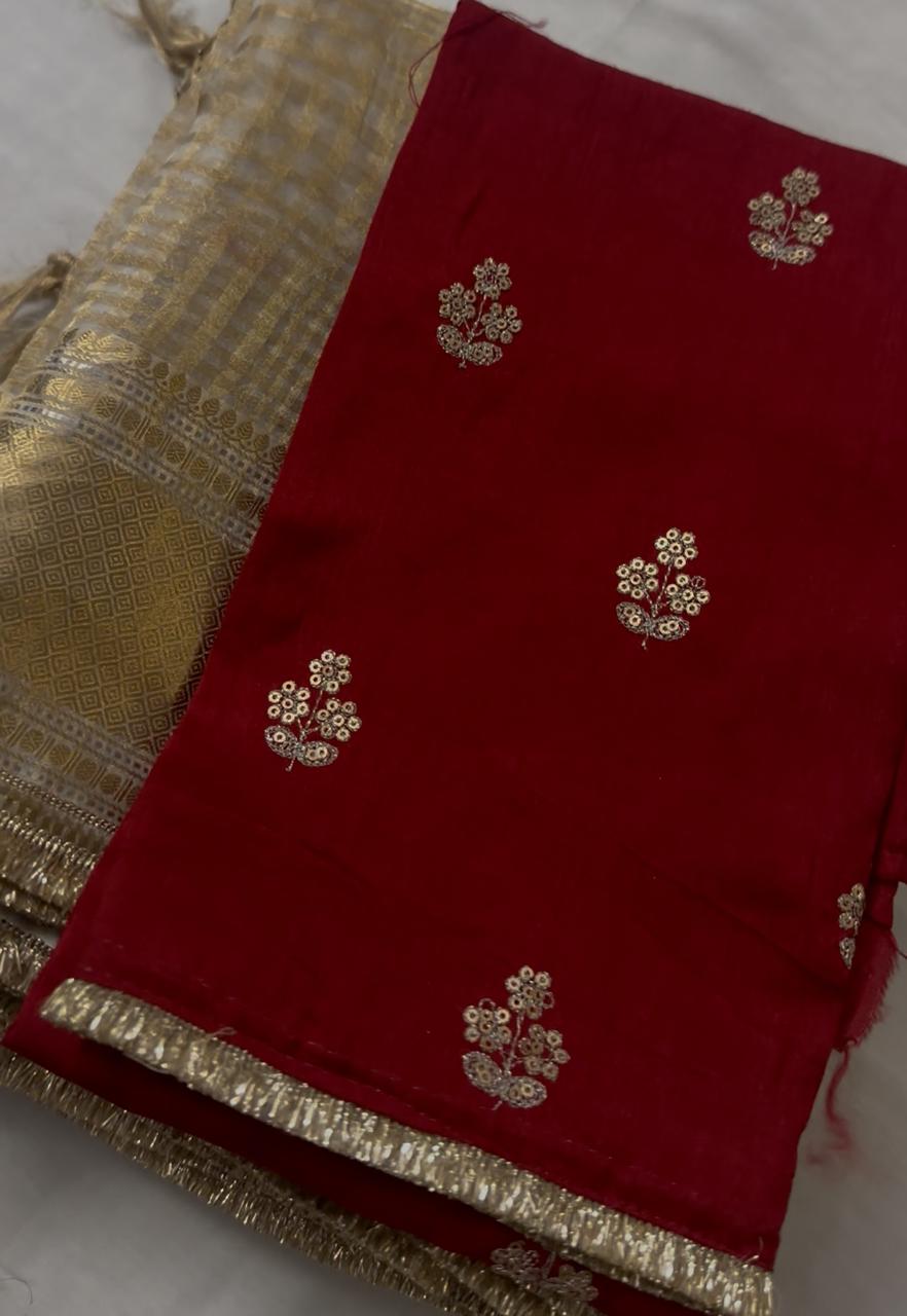 Pichwai Organza